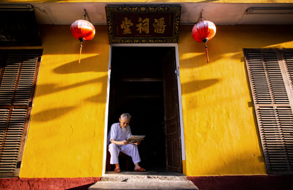 The old man I met in Hoi An