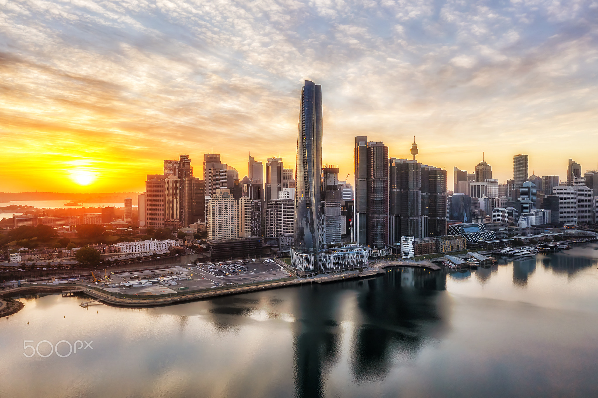 Sydney Barangaroo Sunrise