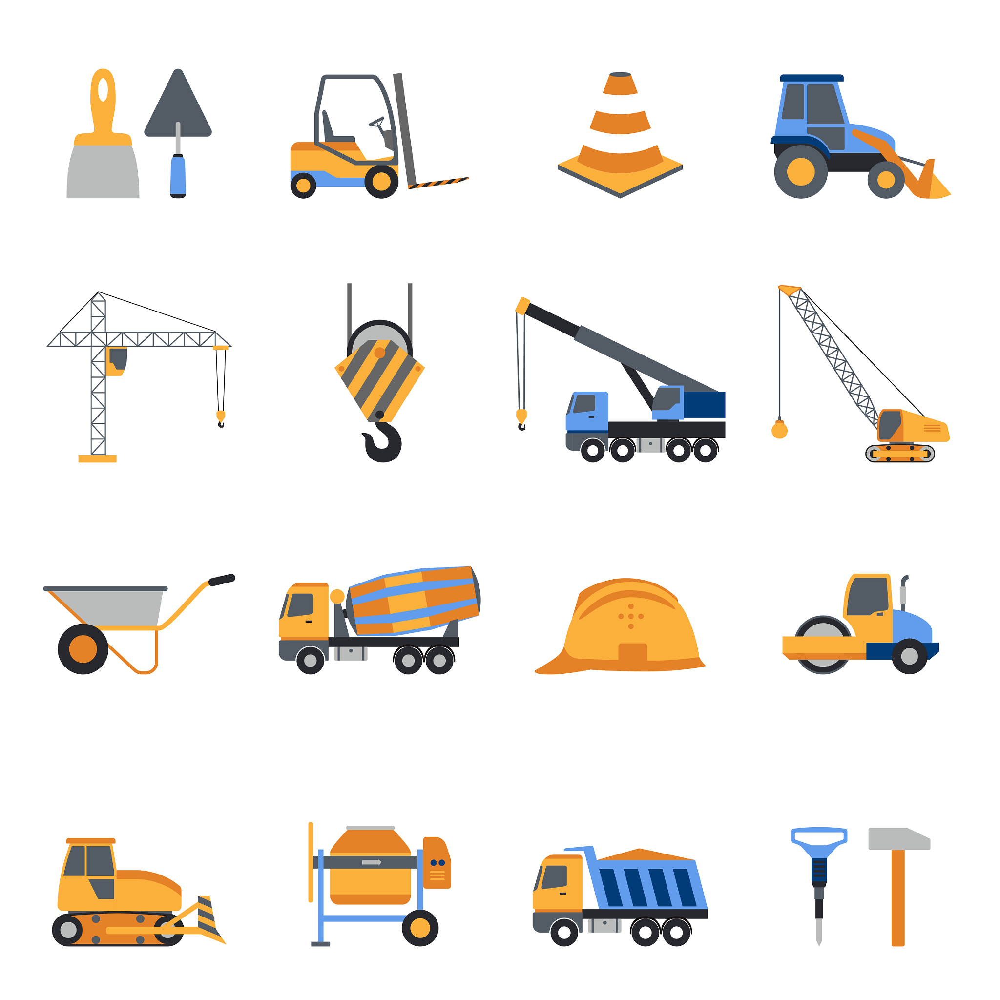 Construction Icons Set