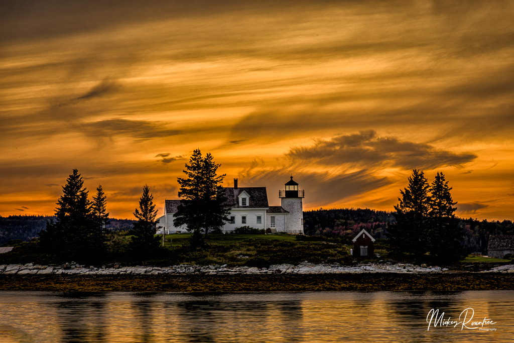 Pumpkin Island Lighthouse ME-0911-HDR-Edit by Mickey Rountree on 500px.com