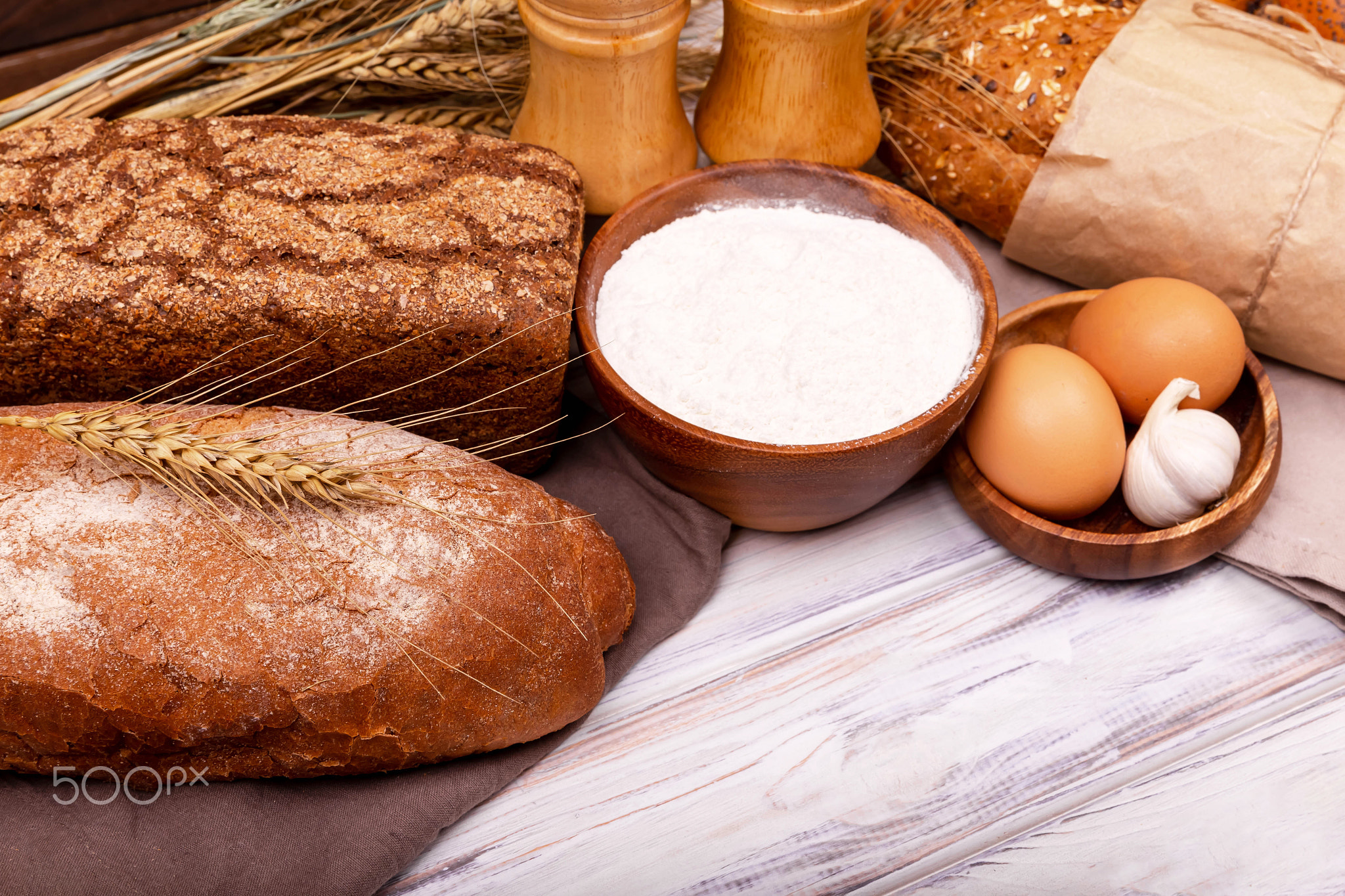 Working with yeast, flour, eggs, garlic or bakery cooking.