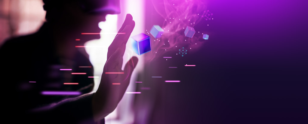 Person Enjoying an Experiences of Metaverse Virtual World by Black Salmon on 500px.com