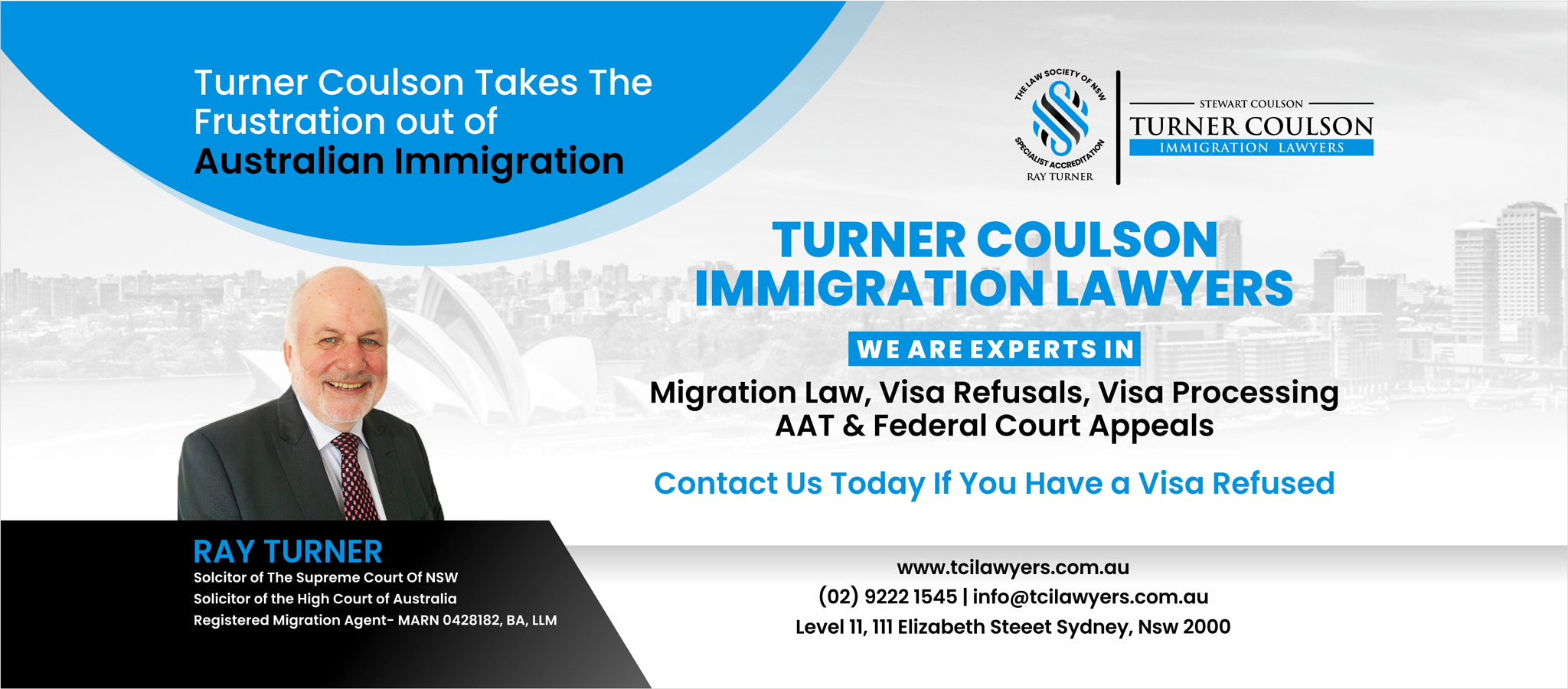 Turner Coulson Immigration Lawyers| Migration| Contact Us