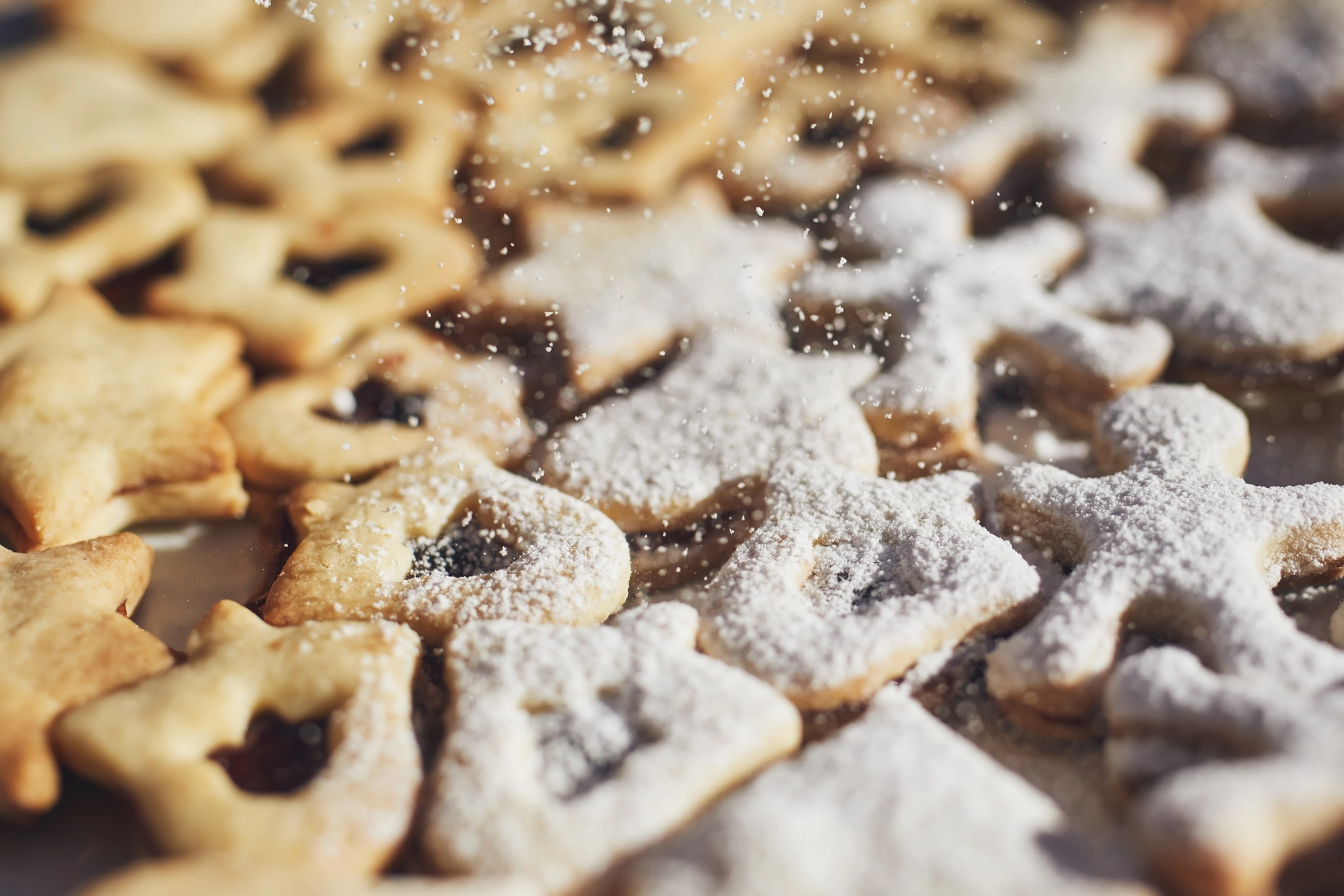 Preparation of Christmas sweets during advent