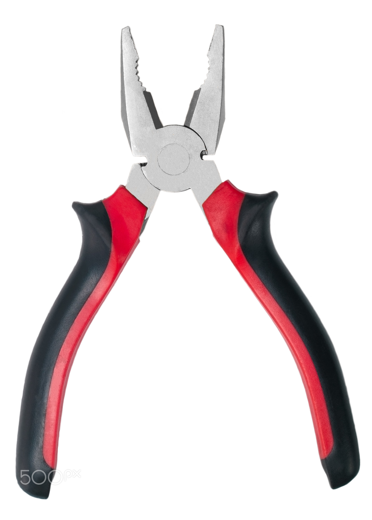 Pliers on white background isolate