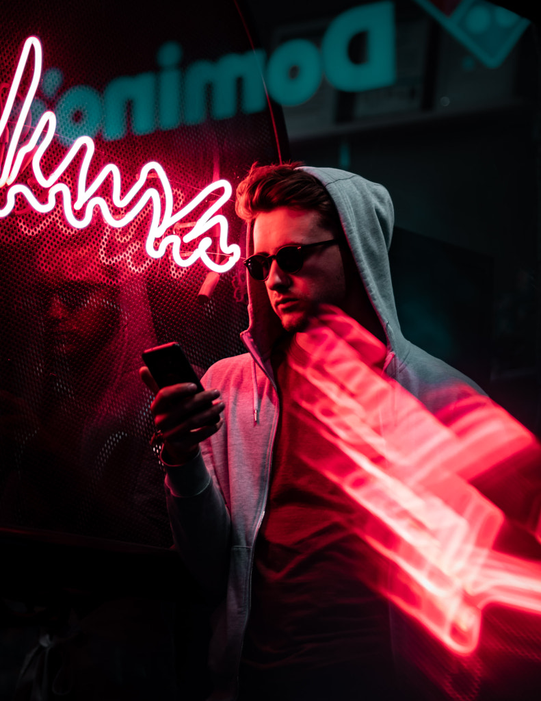 Sakura Kaiten Neon Portraits by Maximilian Kafanke on 500px.com