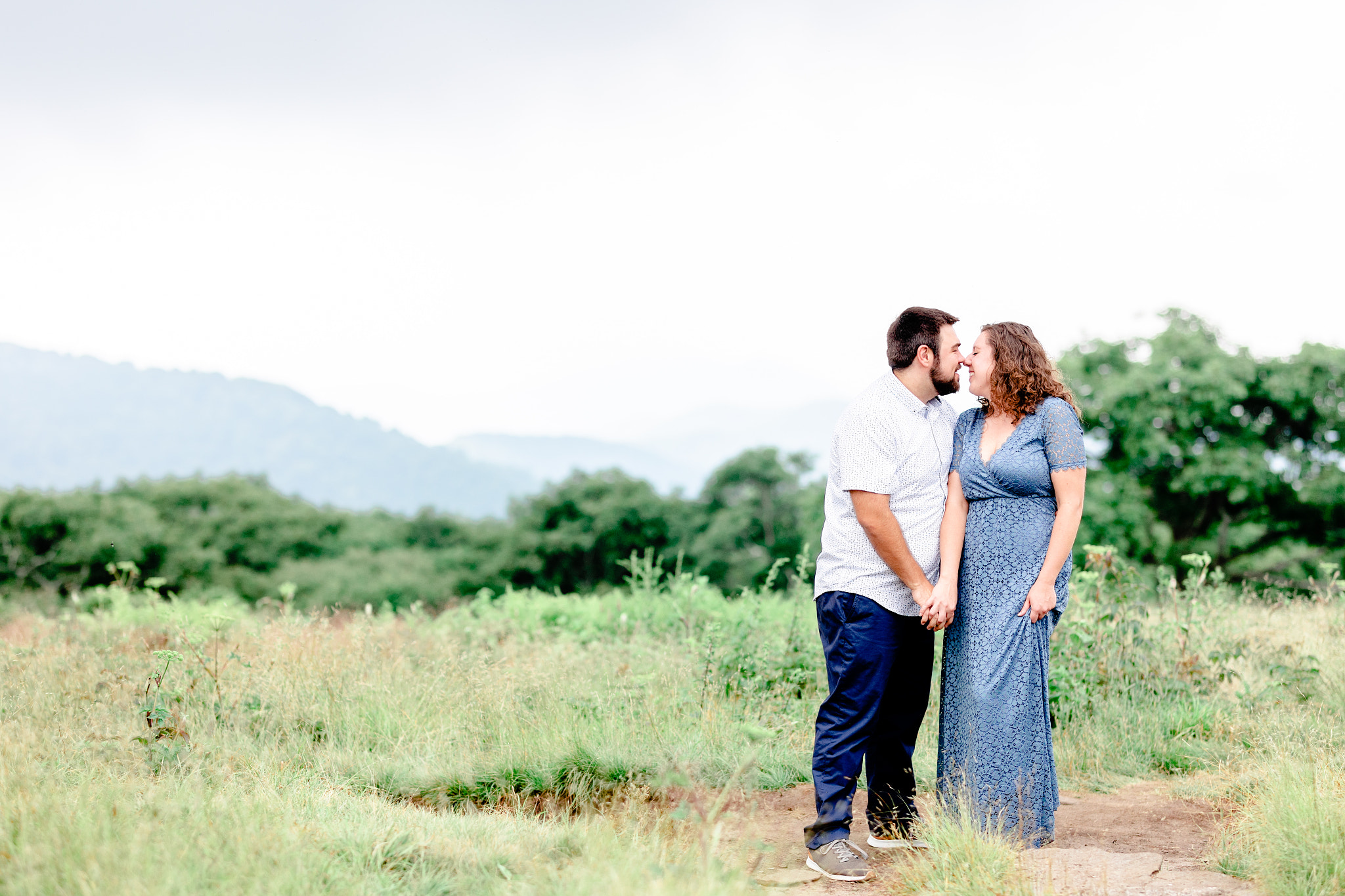 Craggy Gardens Asheville Engagement