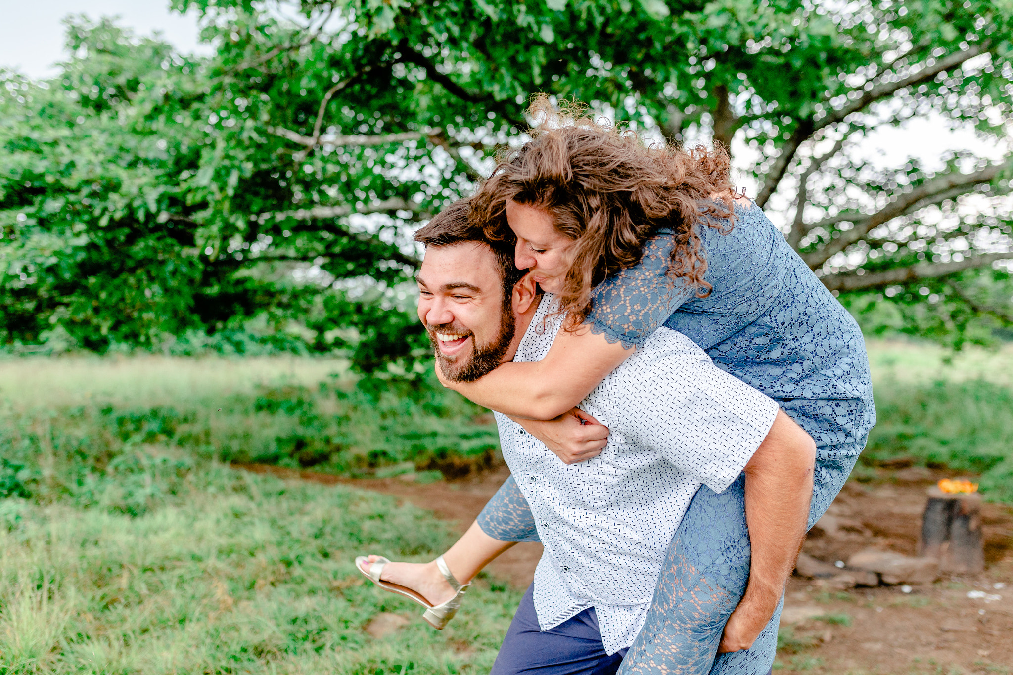 Craggy Gardens Asheville Engagement