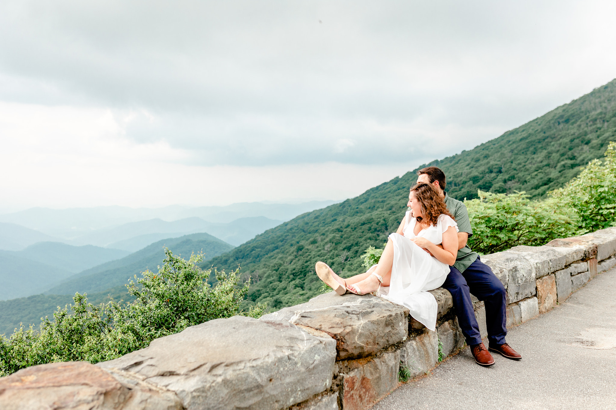 Craggy Gardens Asheville Engagement