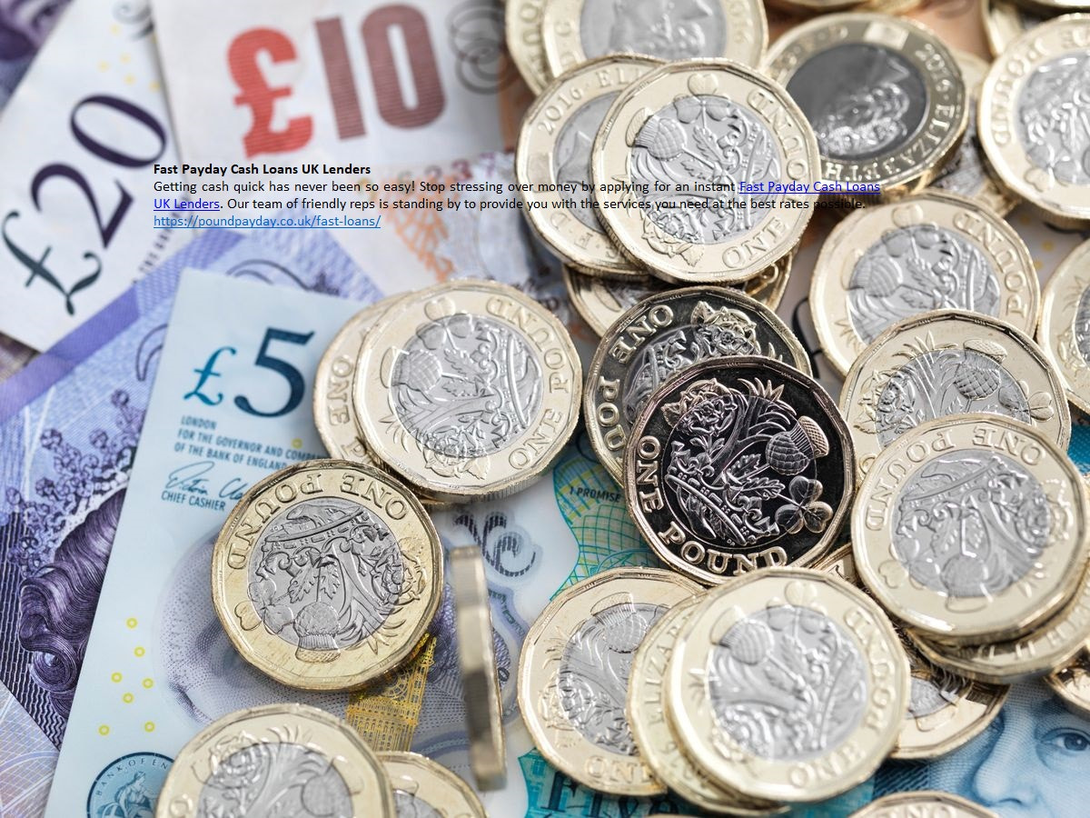 Fast Payday Cash Loans UK Lenders