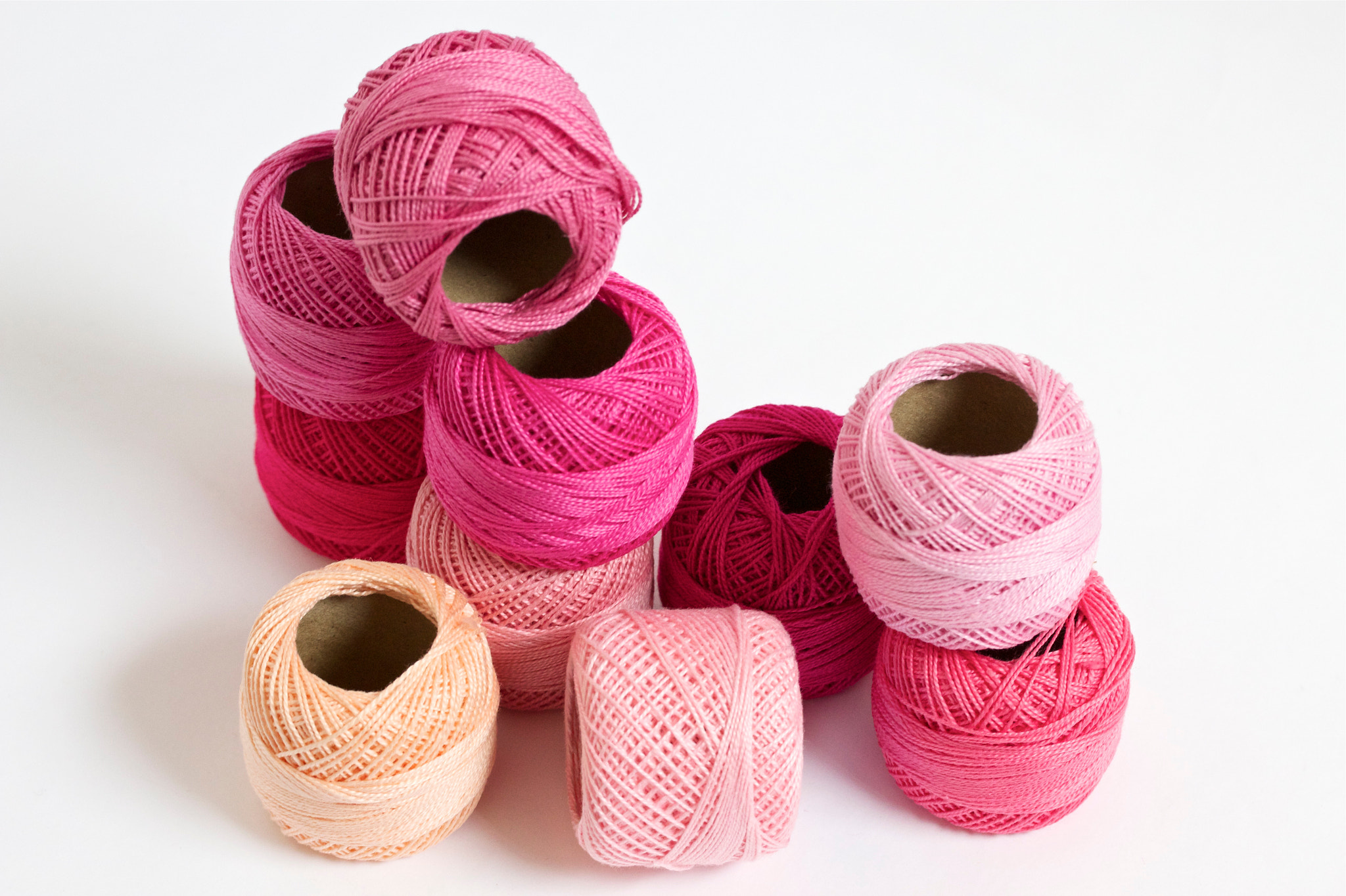 Ten Pink Novel Yarns
