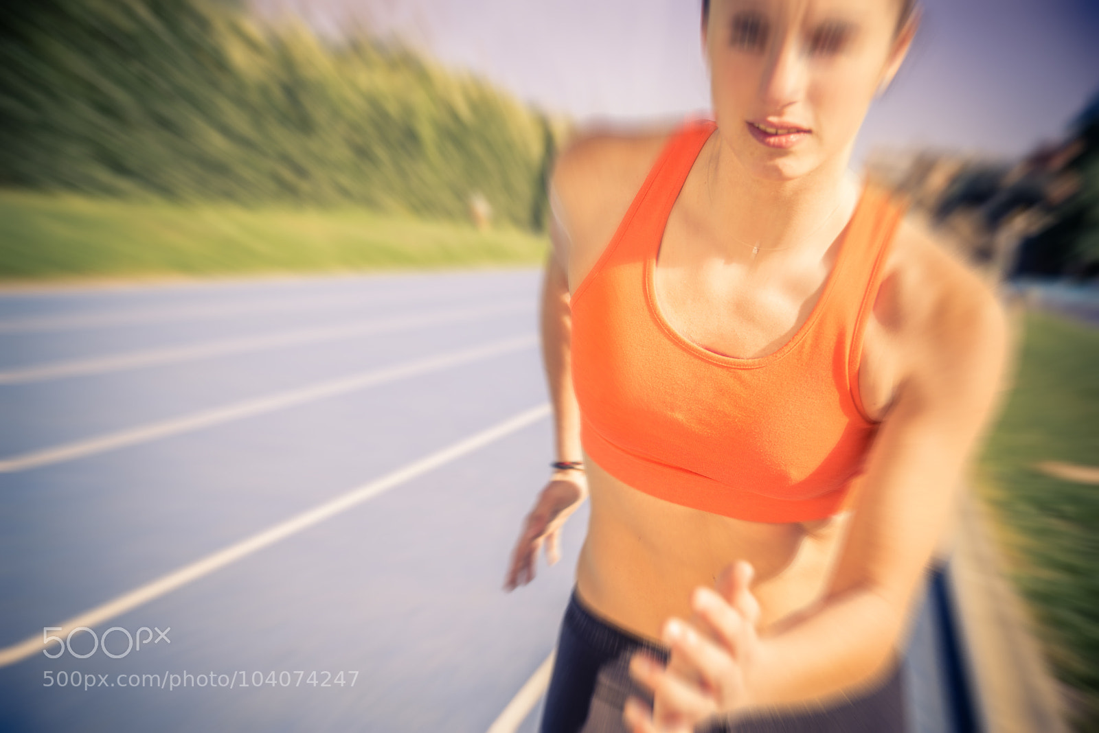 Nikon D610 sample photo. Woman running on a photography