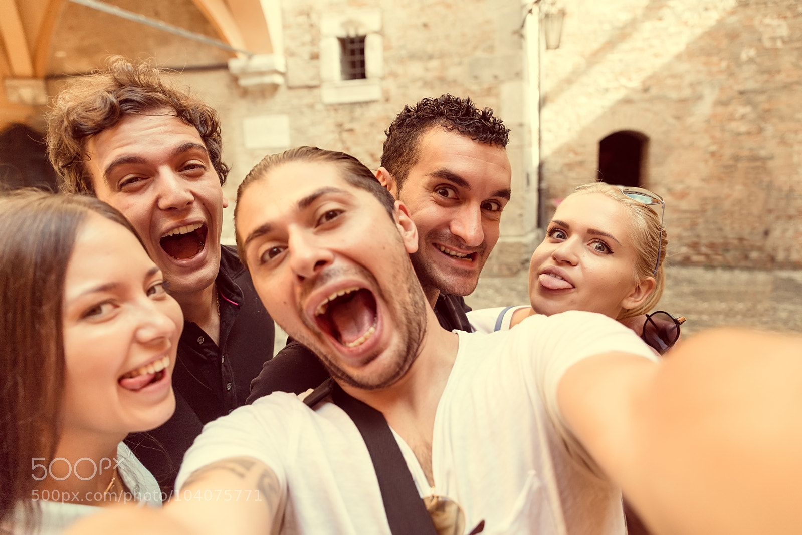 Nikon D610 sample photo. Selfie with friends in photography