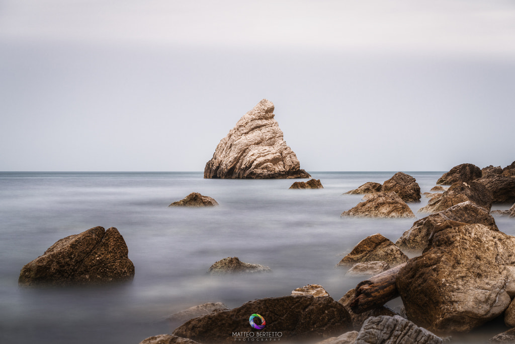 Spiaggia della Vela - Portonovo by Matteo Bertetto on 500px.com