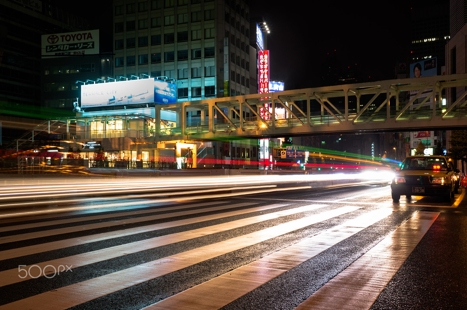 Sony Alpha NEX-6 + Sony Sonnar T* E 24mm F1.8 ZA sample photo. Koshu kaido dori at night photography