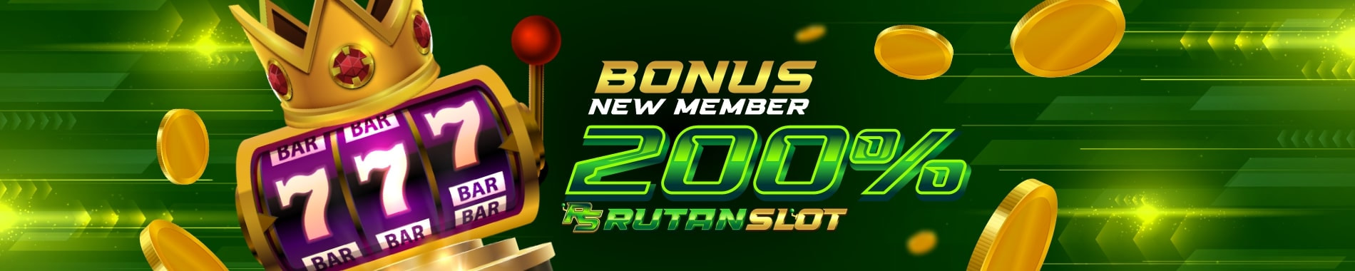 Slot Bonus New Member 200% di Awal