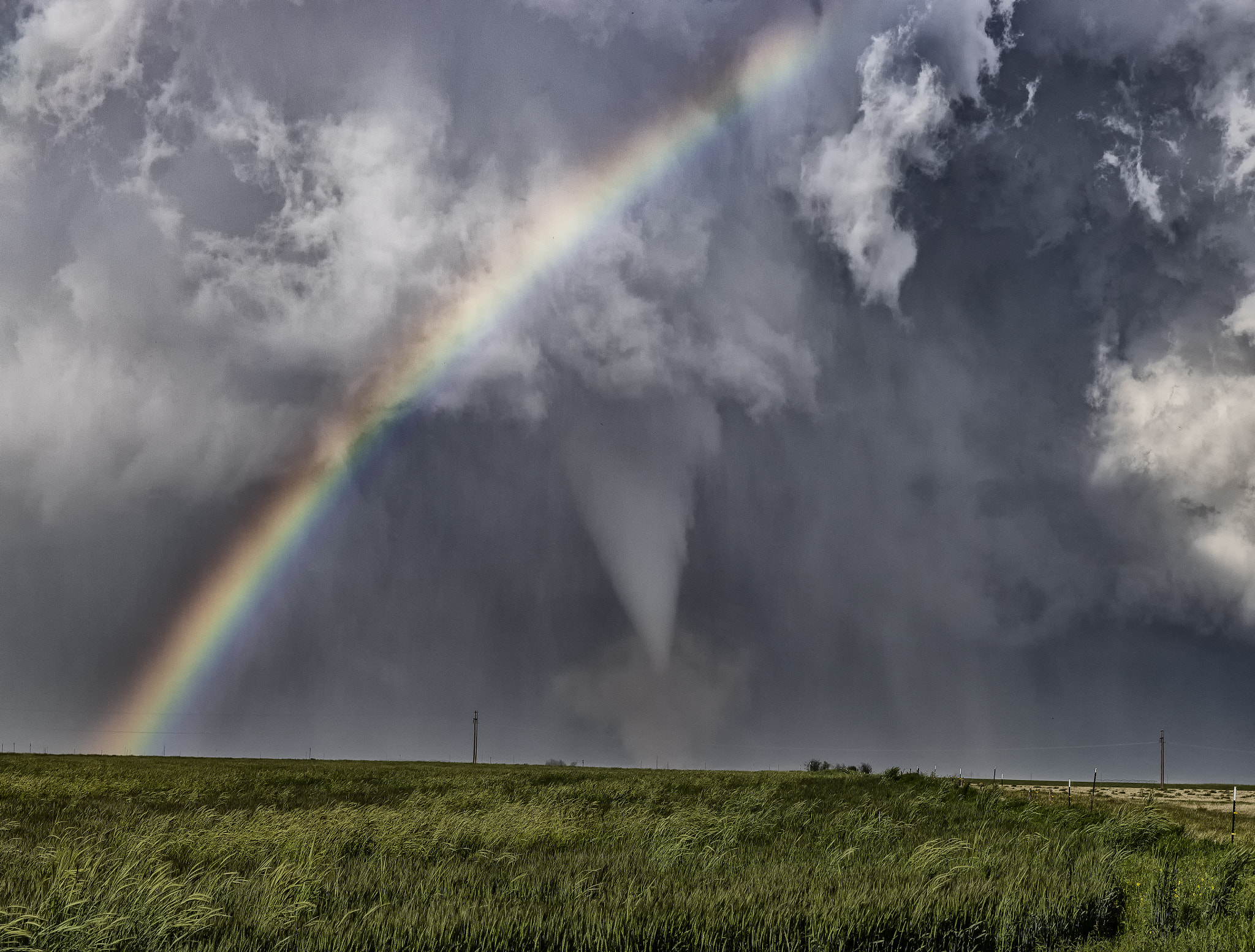 Top 10, #8 Rainbow Tornado by Roger Hill / 500px