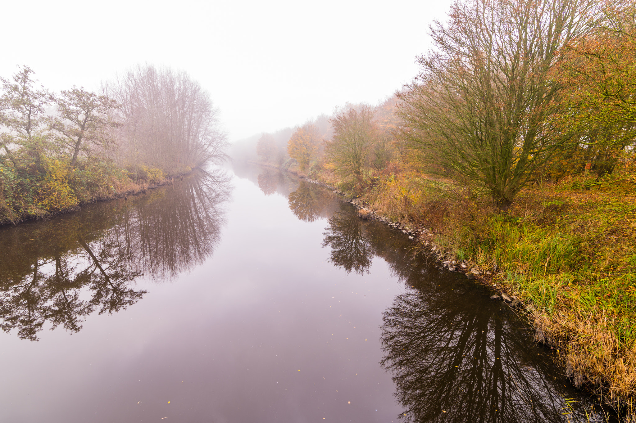 A quiet misty autumn morning by Daniel Verhulst / 500px