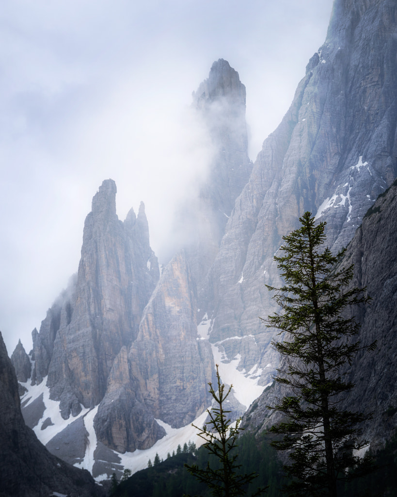 Croda dei Toni view from val Fiscalina  by Fabrizio C. on 500px.com