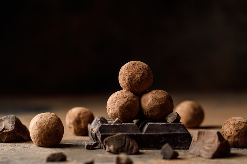 Chocolate truffles by Kristina Shavratskaya on 500px.com