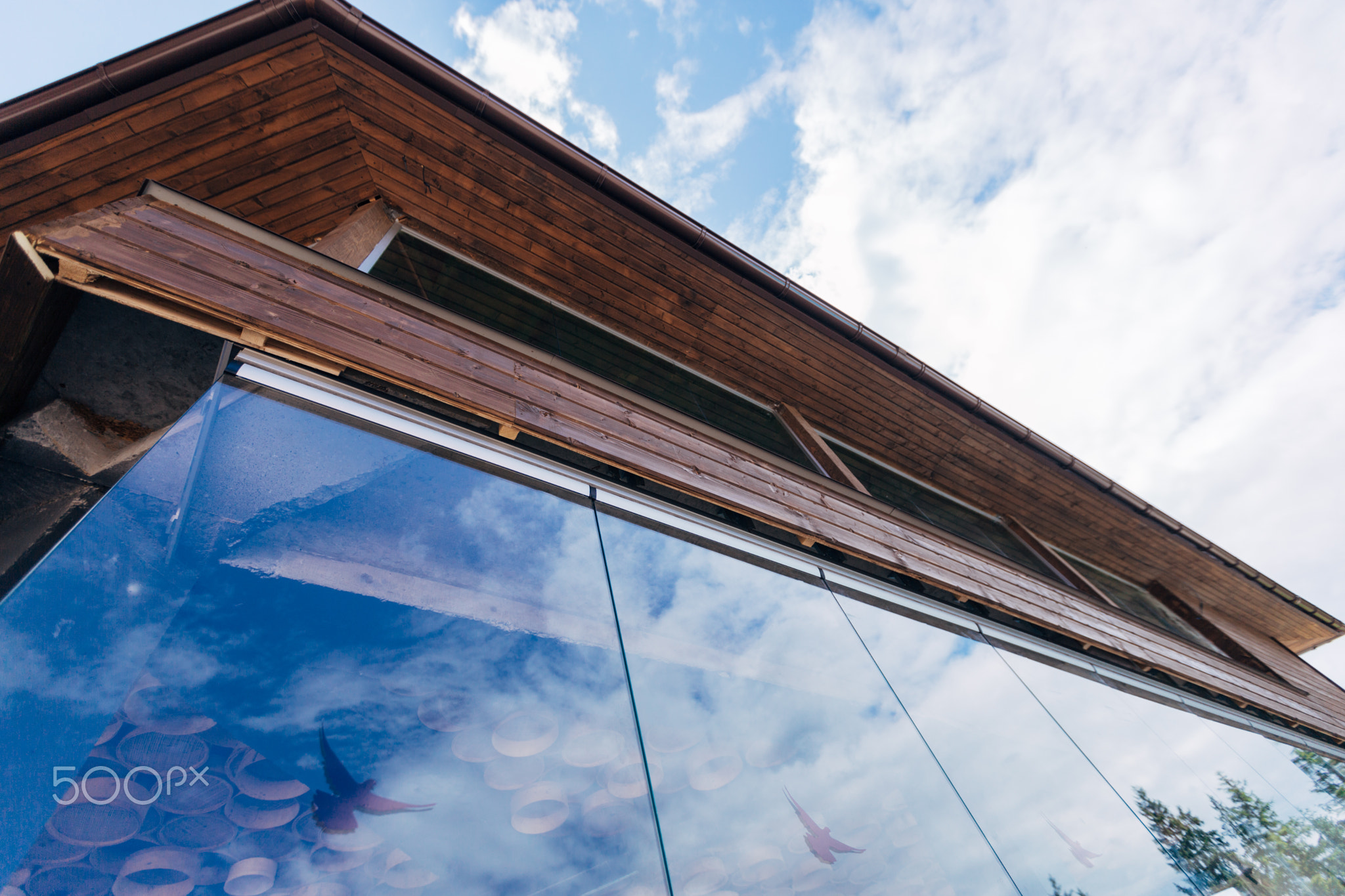 Hotel Wood finish. Beautiful Exterior with big window