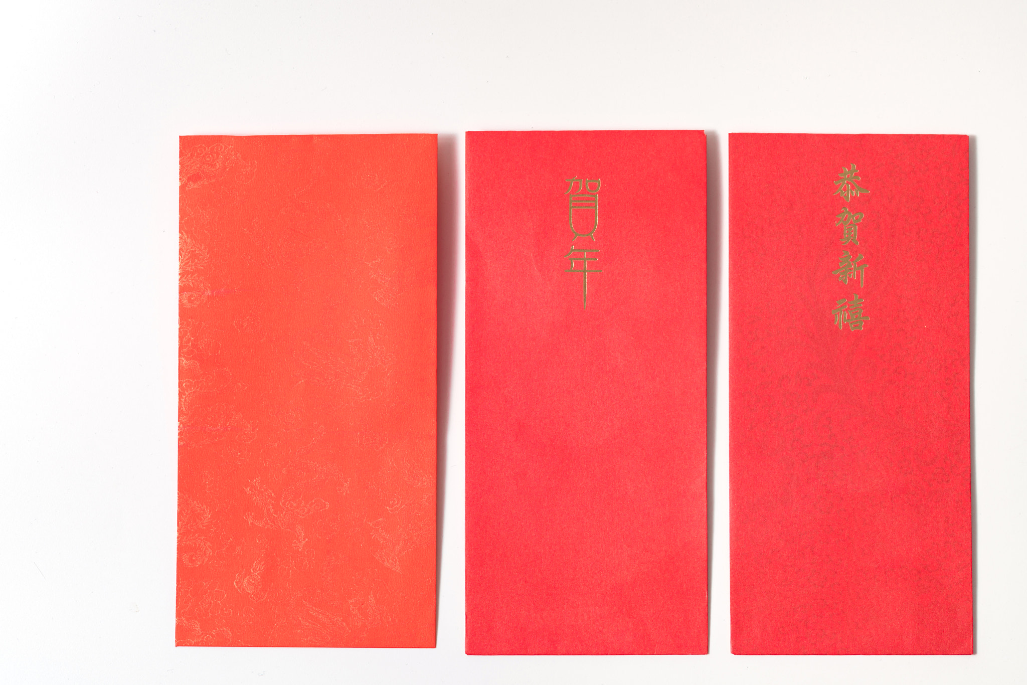 Red envelope packet chinese new year