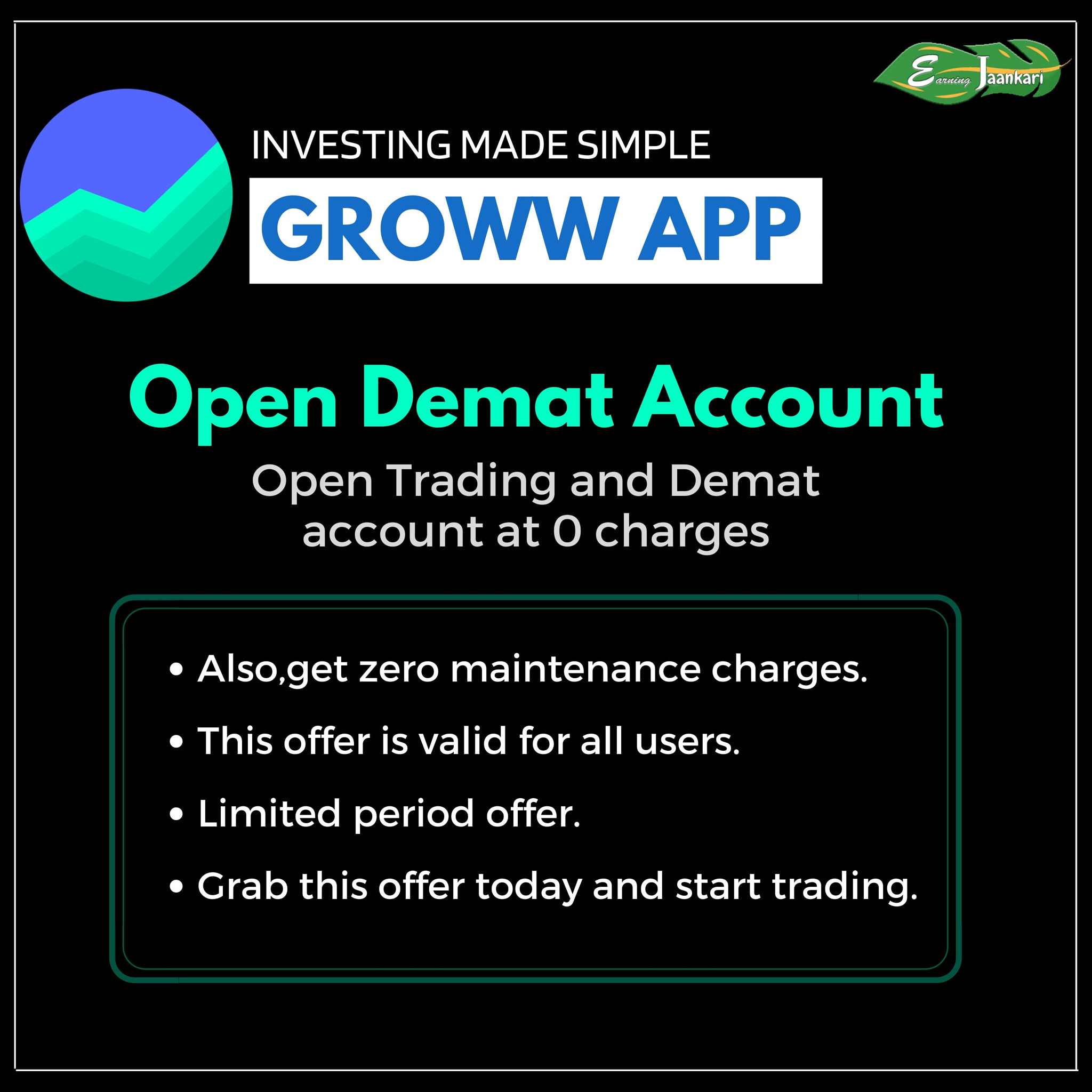 How To Create Account In Groww App Groww App Brokerage Charges