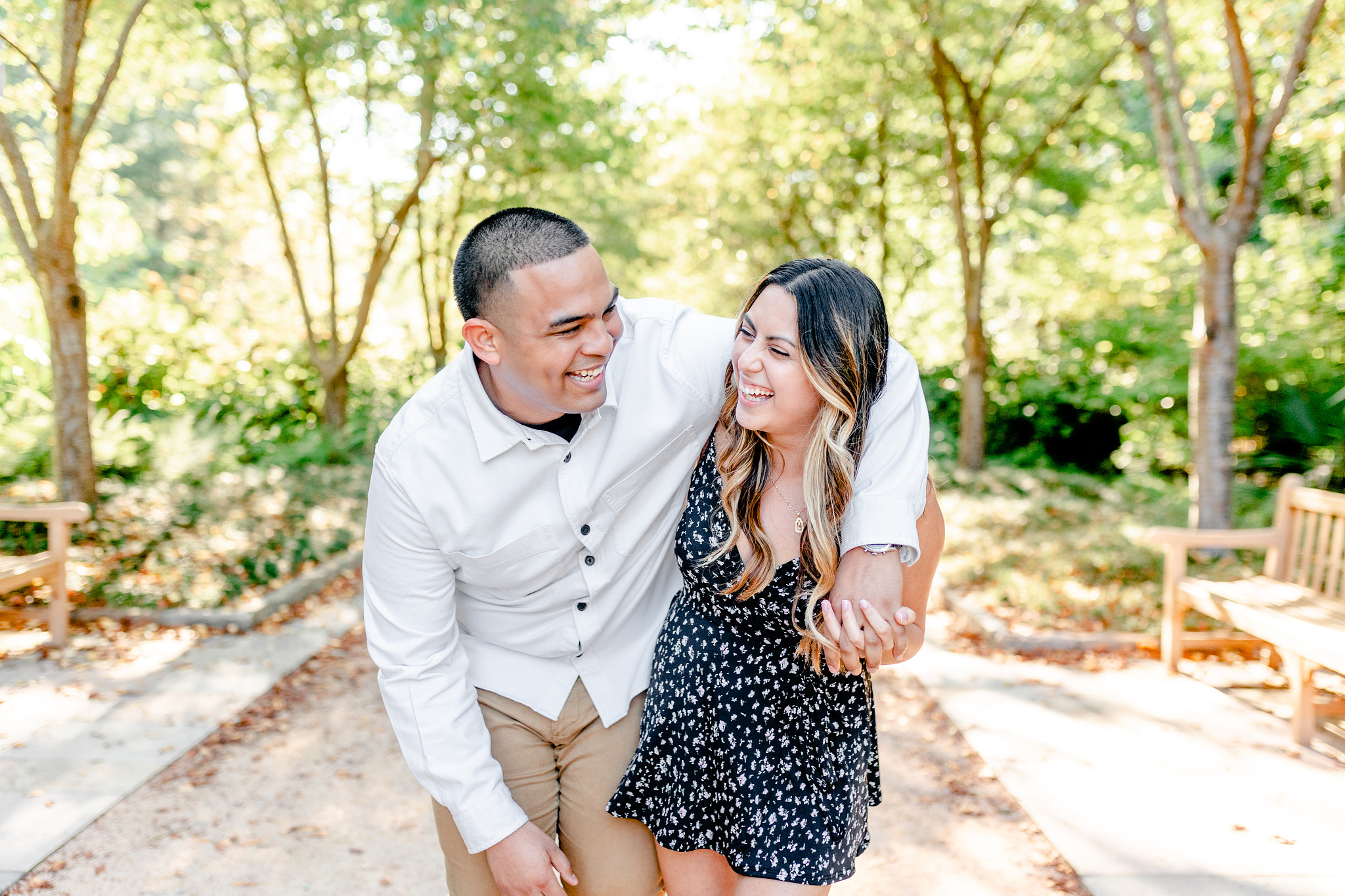 Duke Gardens Summer Engagement