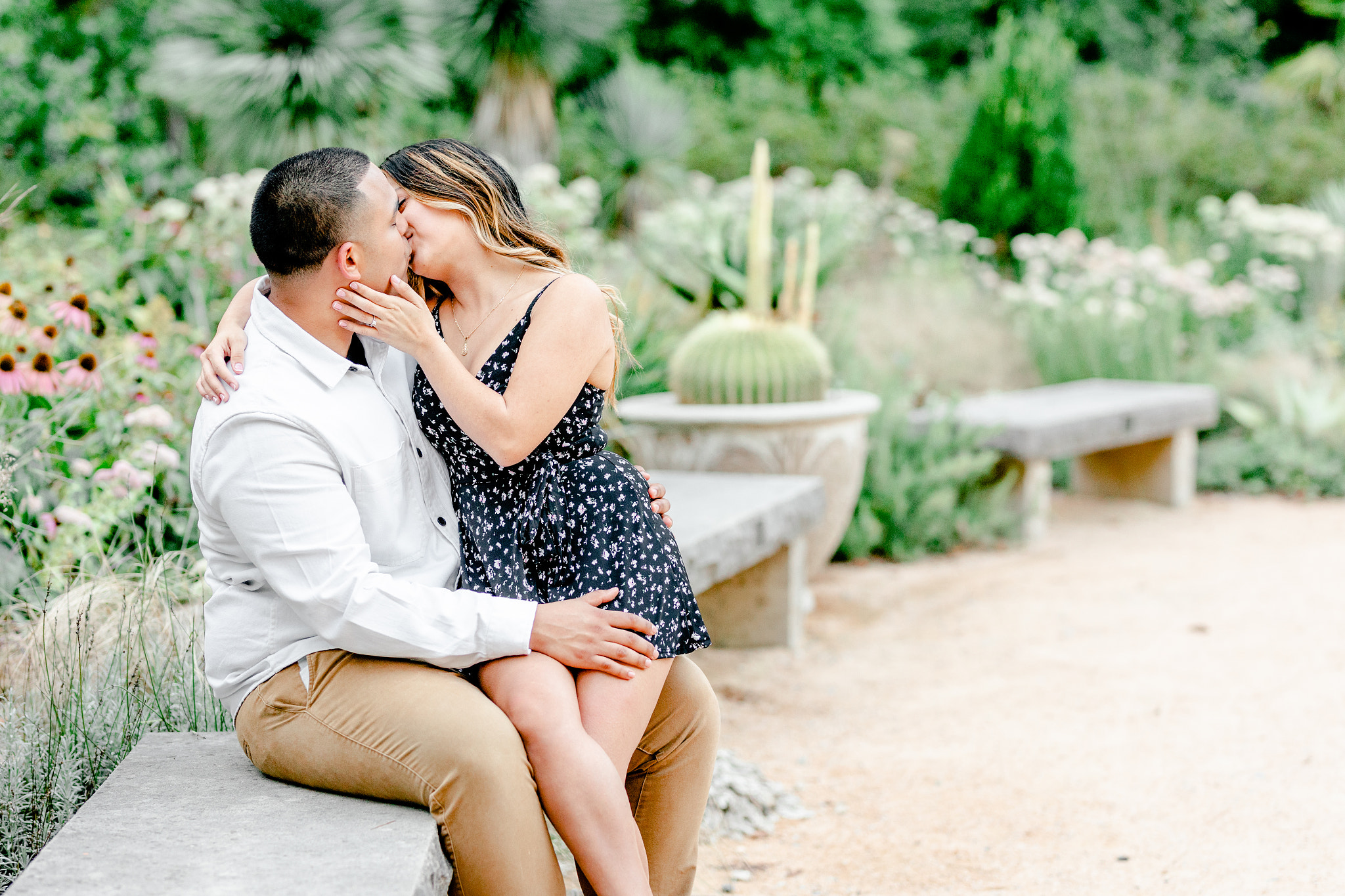 Duke Gardens Summer Engagement