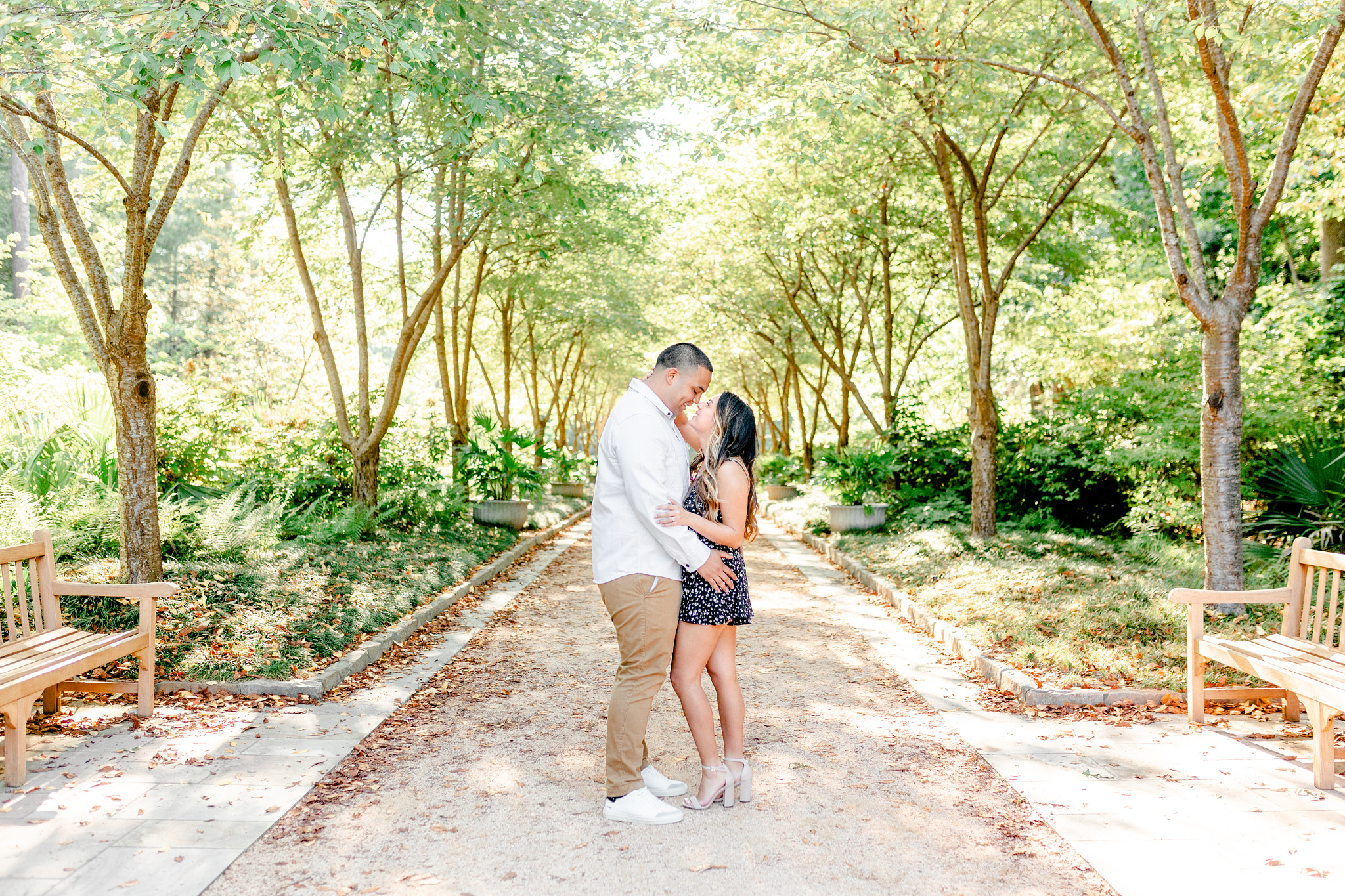 Duke Gardens Summer Engagement