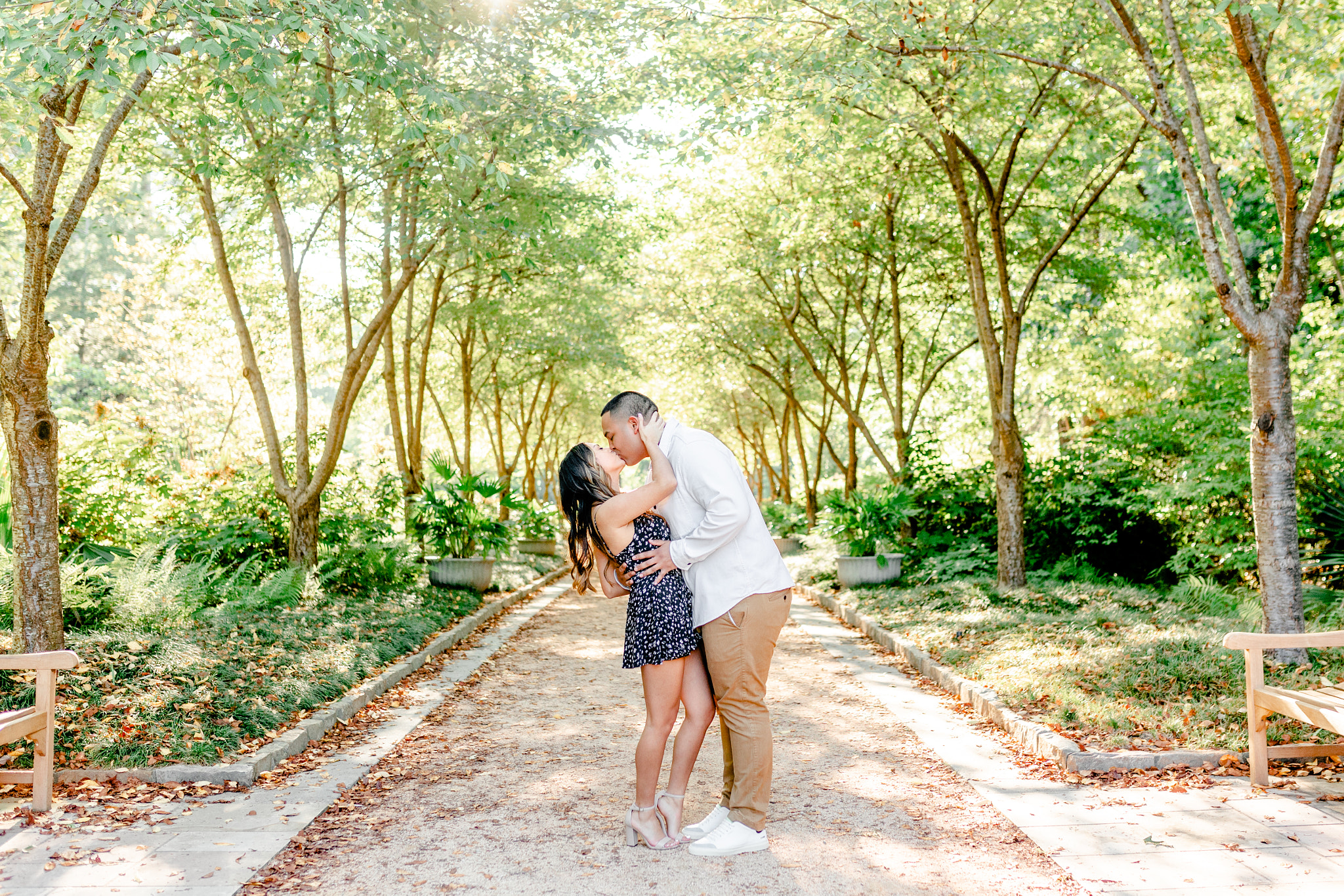 Duke Gardens Summer Engagement