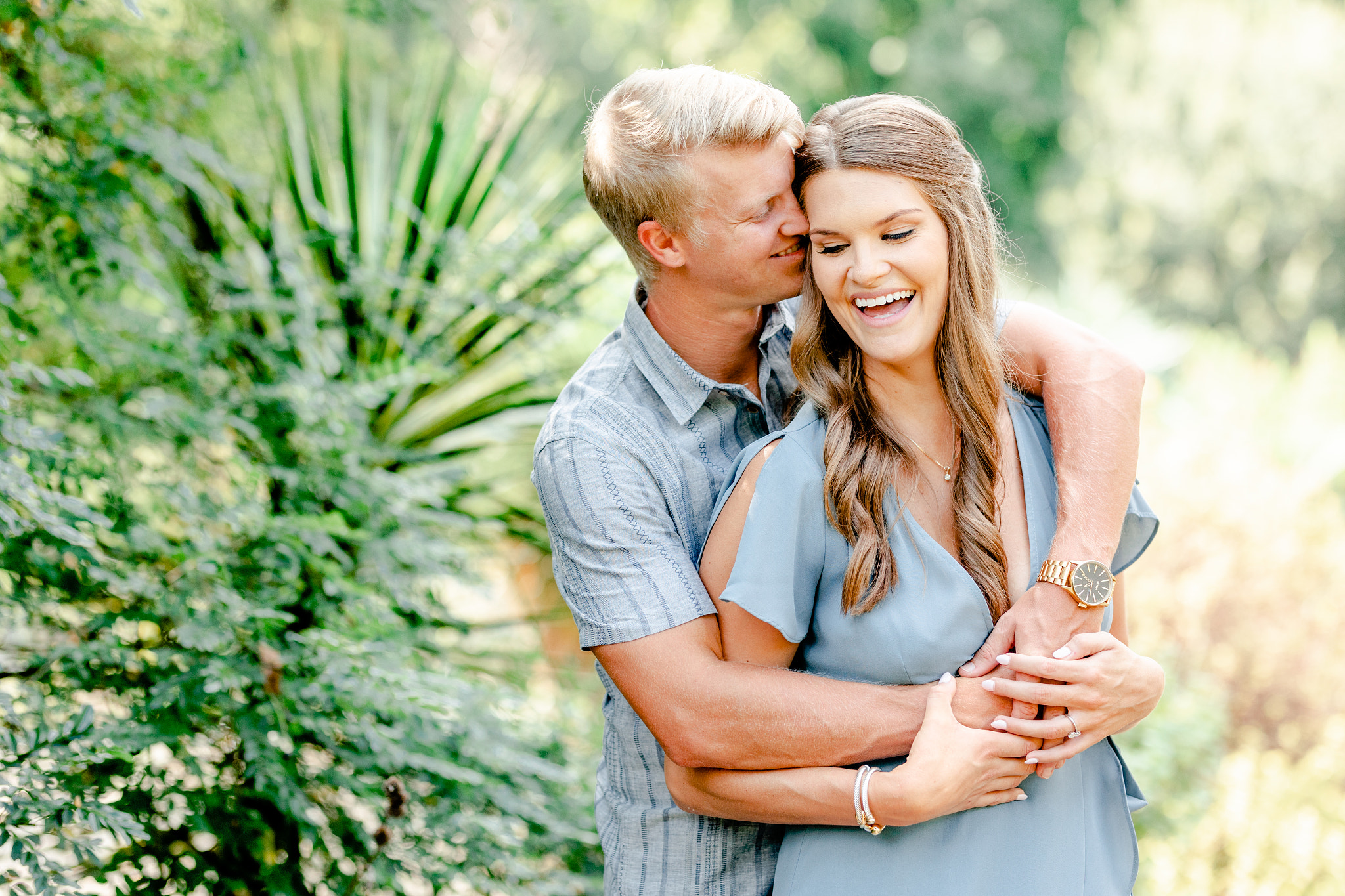 JC Raulston Arboretum Boylan Bridge Engagement