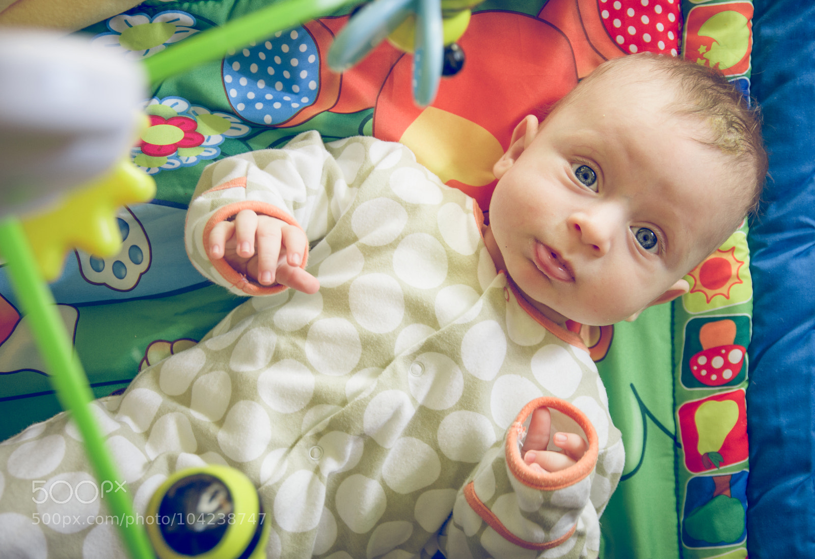 Pentax K-5 sample photo. Baby with blue eyes photography