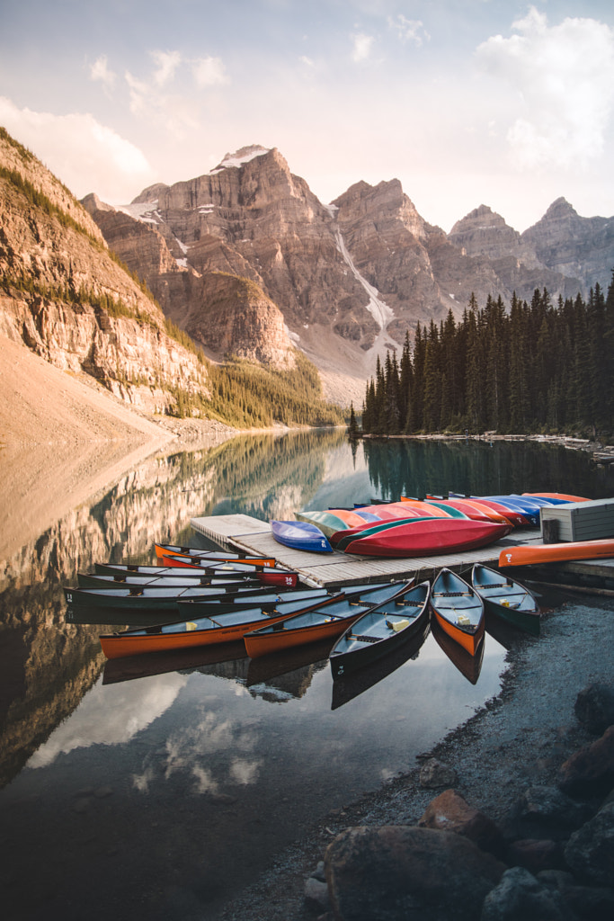 Canoe Sunrise by Kalen Emsley on 500px.com