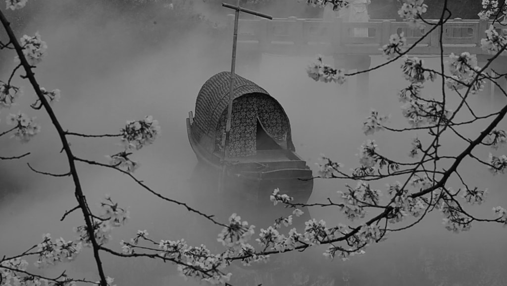 水调歌头，樱花垂枝 by 摄曝布拉灯 on 500px.com