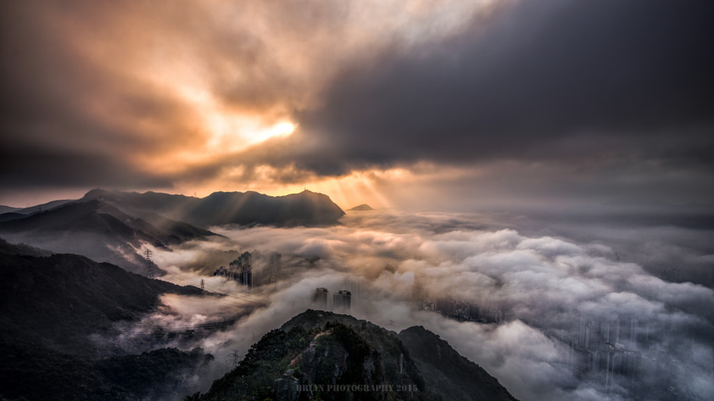 Cloud city by Brian Choi on 500px.com