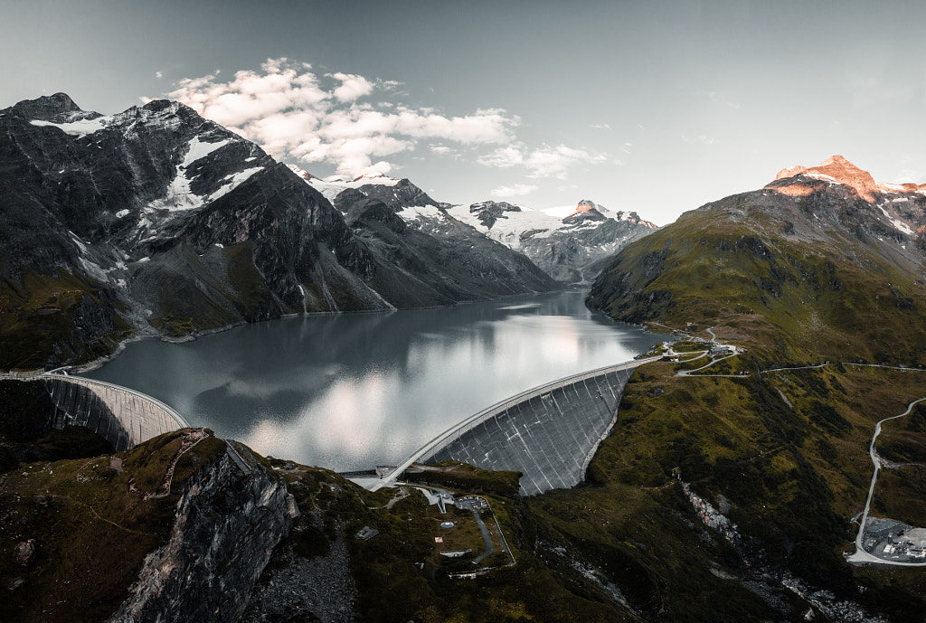 Waterreservoir in the mountains by Lukas Klima on 500px.com