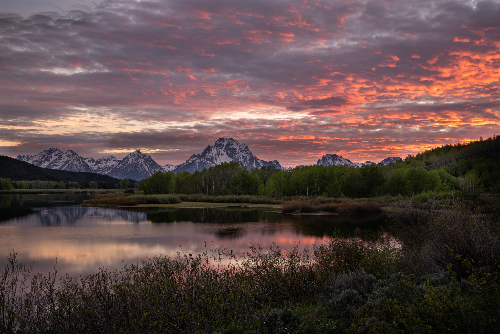 Tetons Sunset By Barbara Mierau-klein   500px