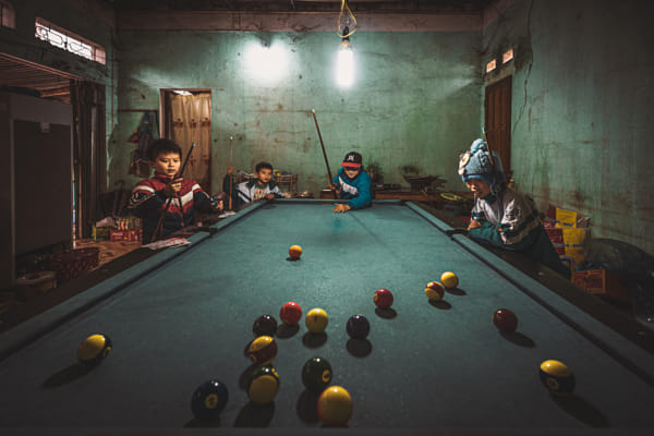 Playing snooker in the mountains by Marco Tagliarino on 500px.com