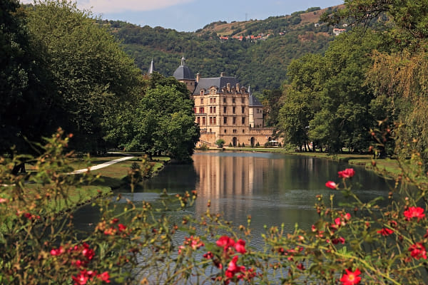 On the pond at the Château de Vizille