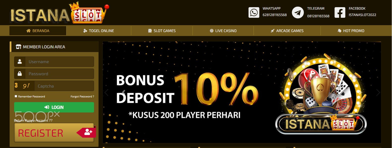 Judi Togel & Slot Online