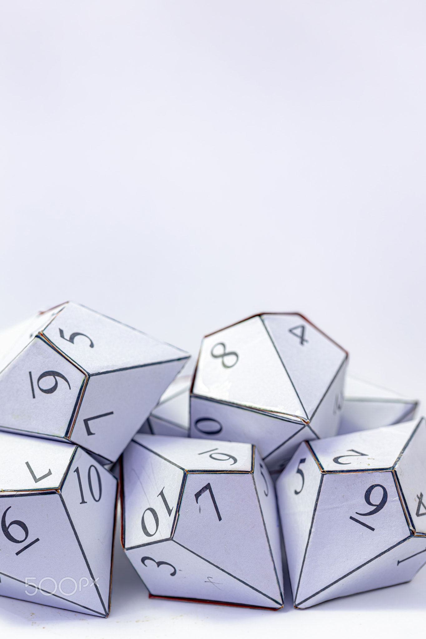 handmade Pentagonal trapezohedron dice