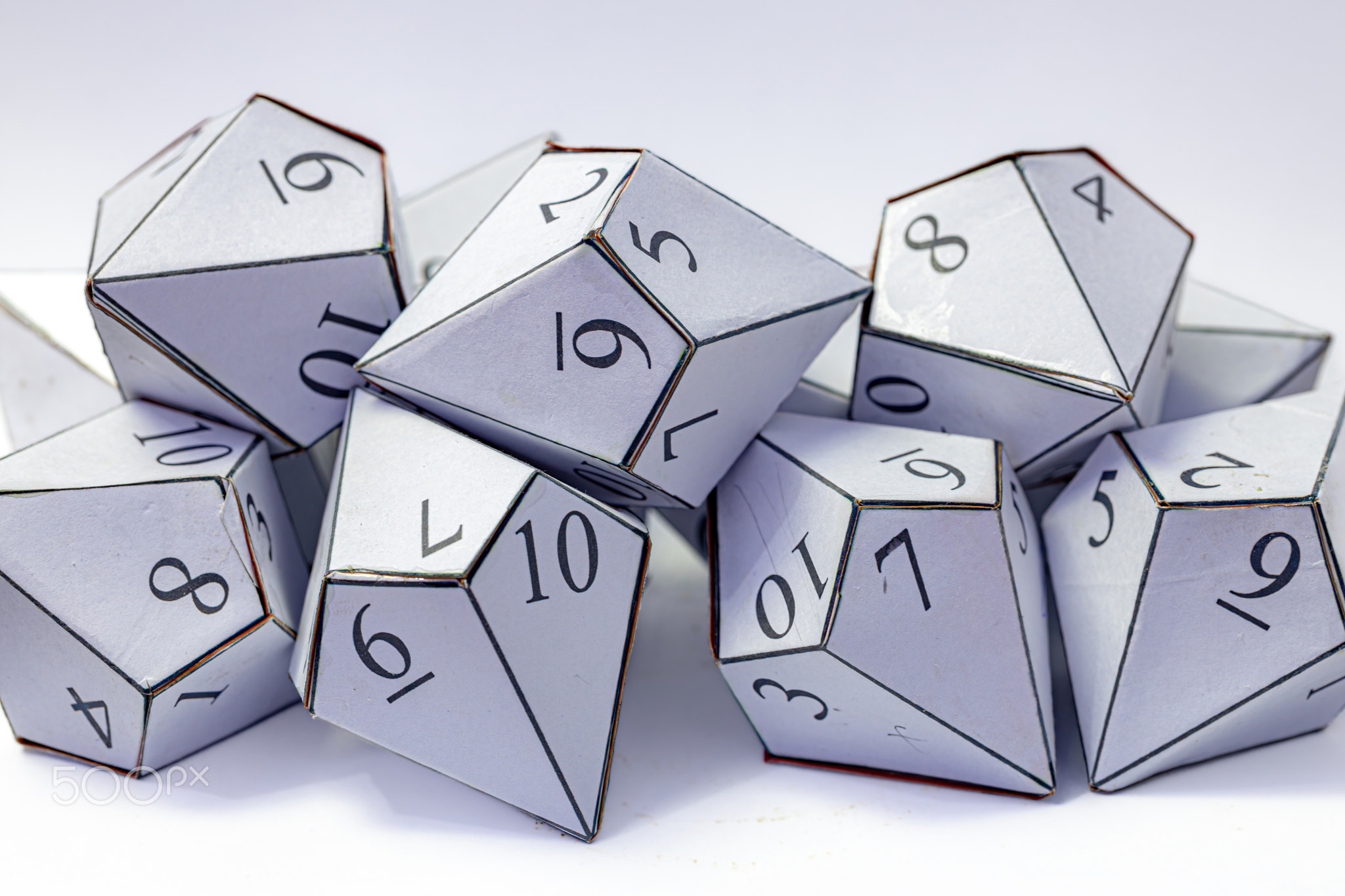 handmade Pentagonal trapezohedron dice
