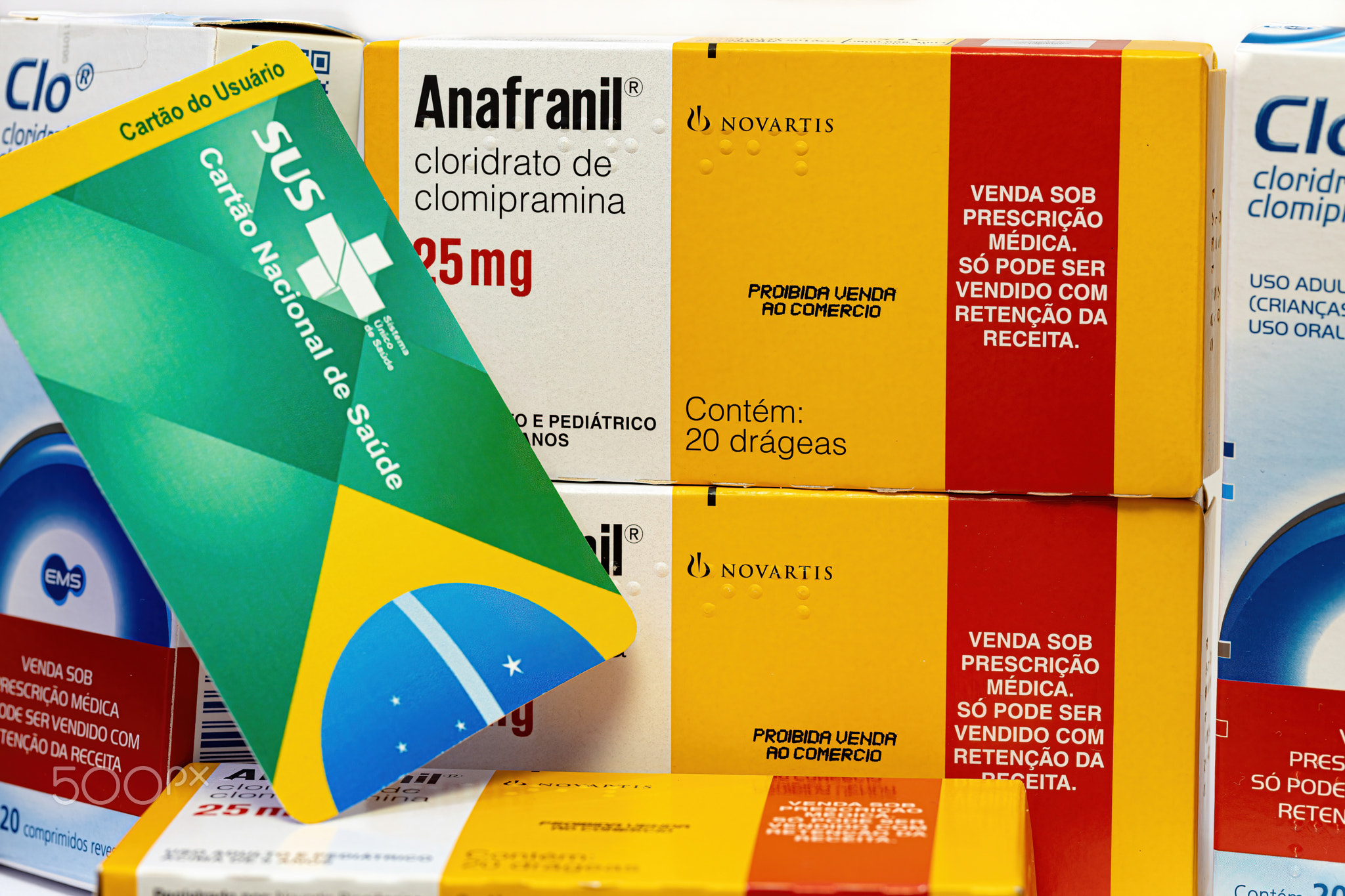 Boxes of clomipramine hydrochloride