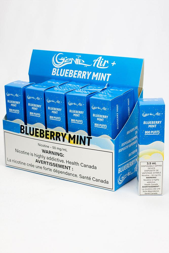 Genie Air+ Disposable Pod Device - Blueberry Mint - Vape Density