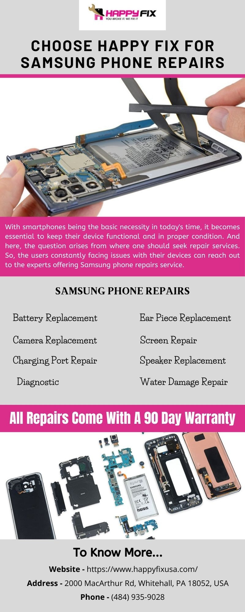 Choose Happy Fix For Samsung Phone Repairs