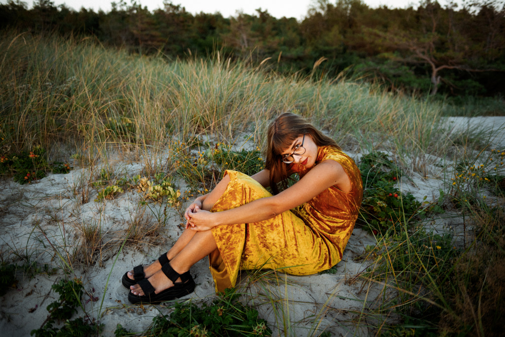 Golden Hour, Golden Girl by Linas Vaitonis on 500px.com