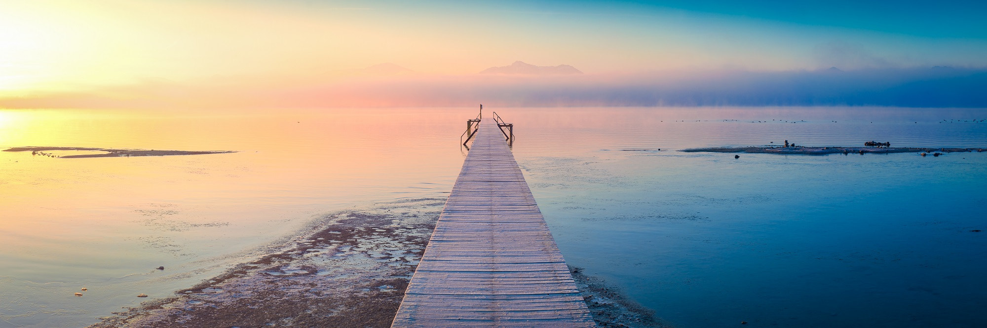 Winter Morning at Lake Chiemsee