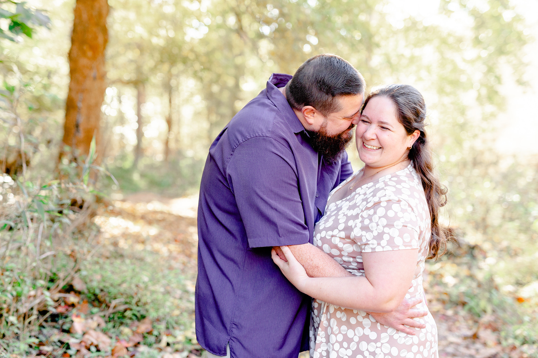 fall engagement Eno River