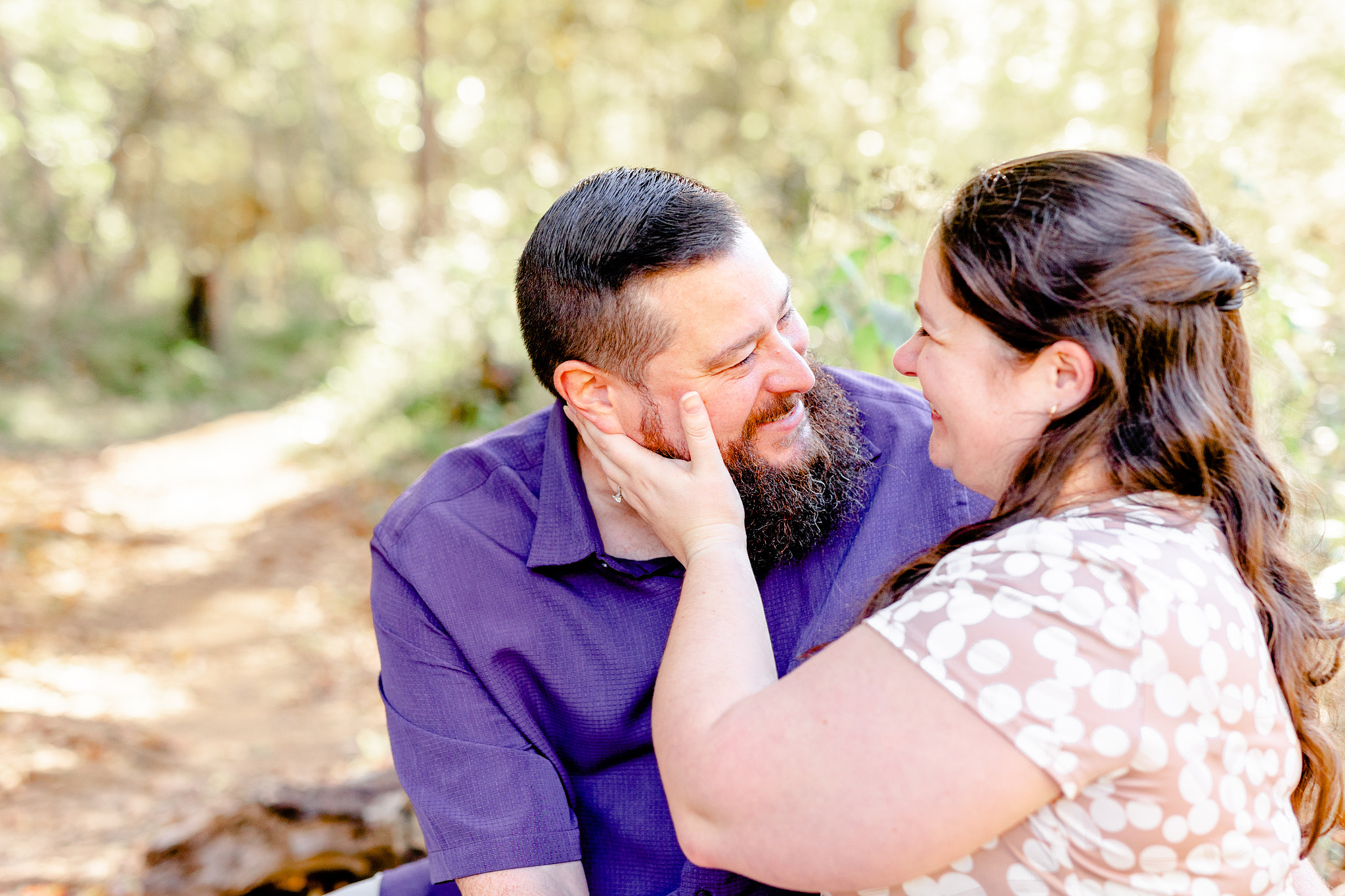 fall engagement Eno River